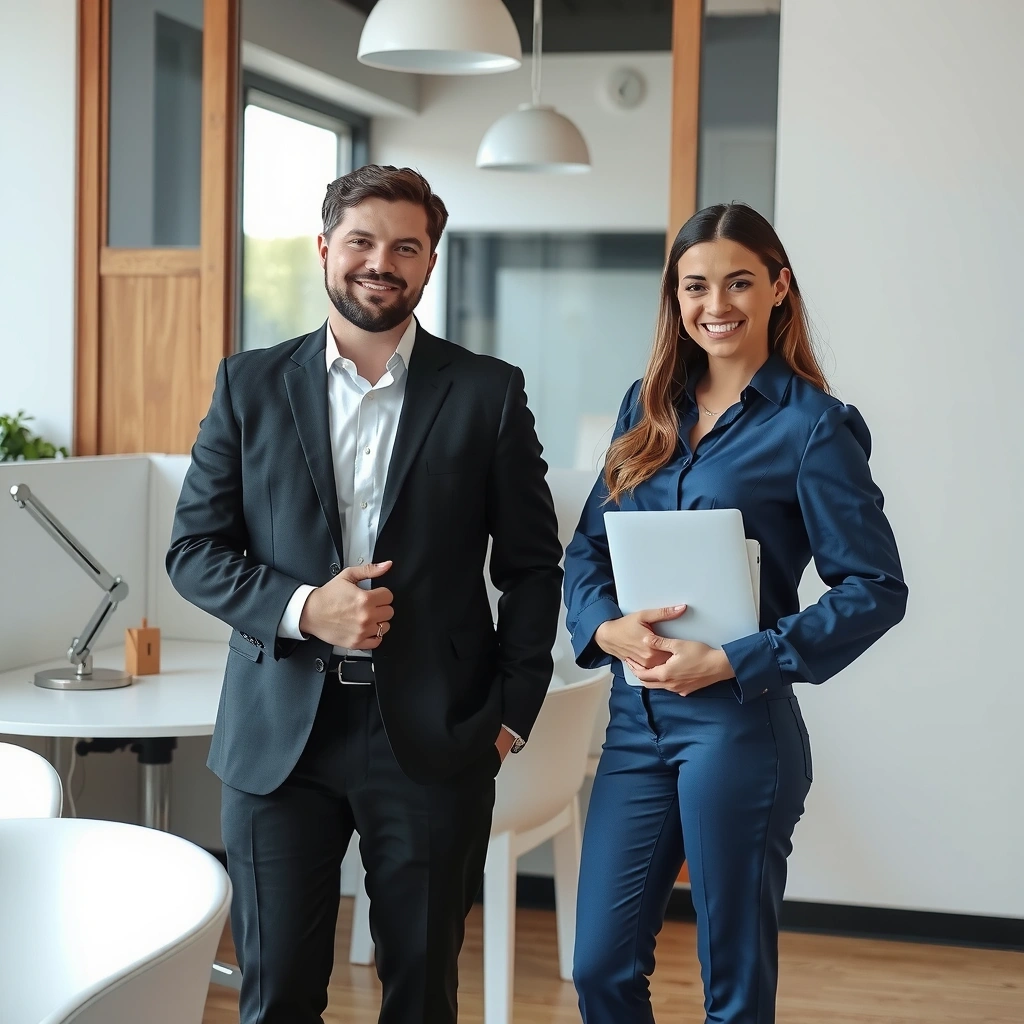 Client testimonial workspace