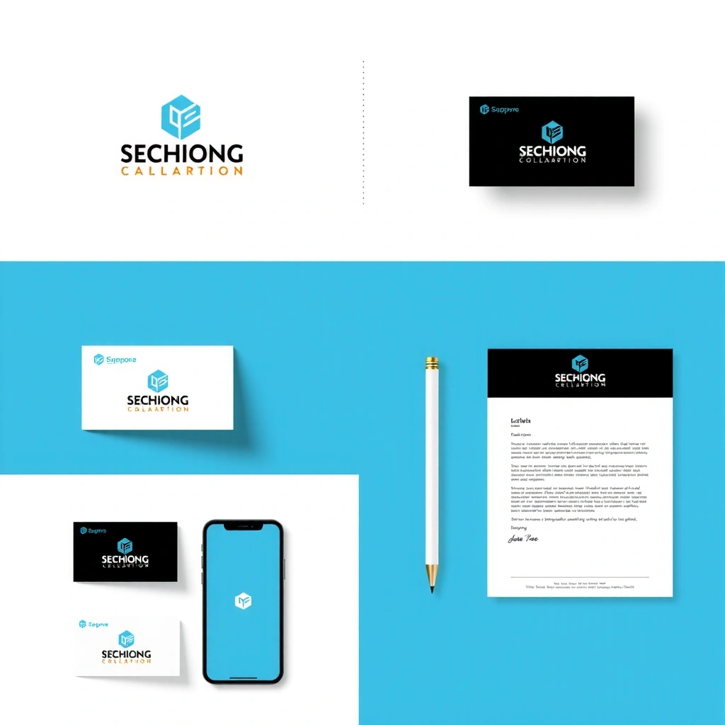 Corporate branding project showcase
