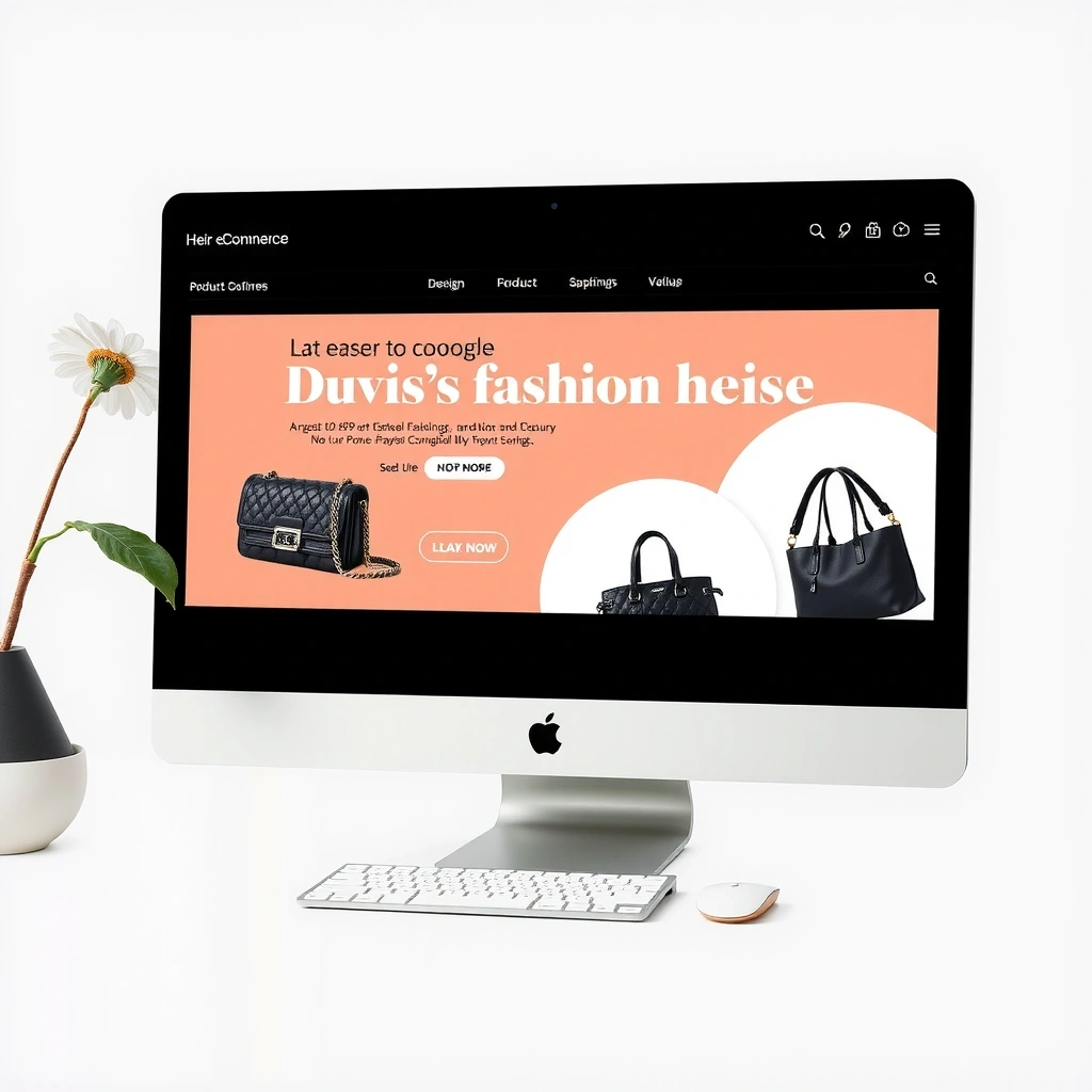 E-commerce website design project