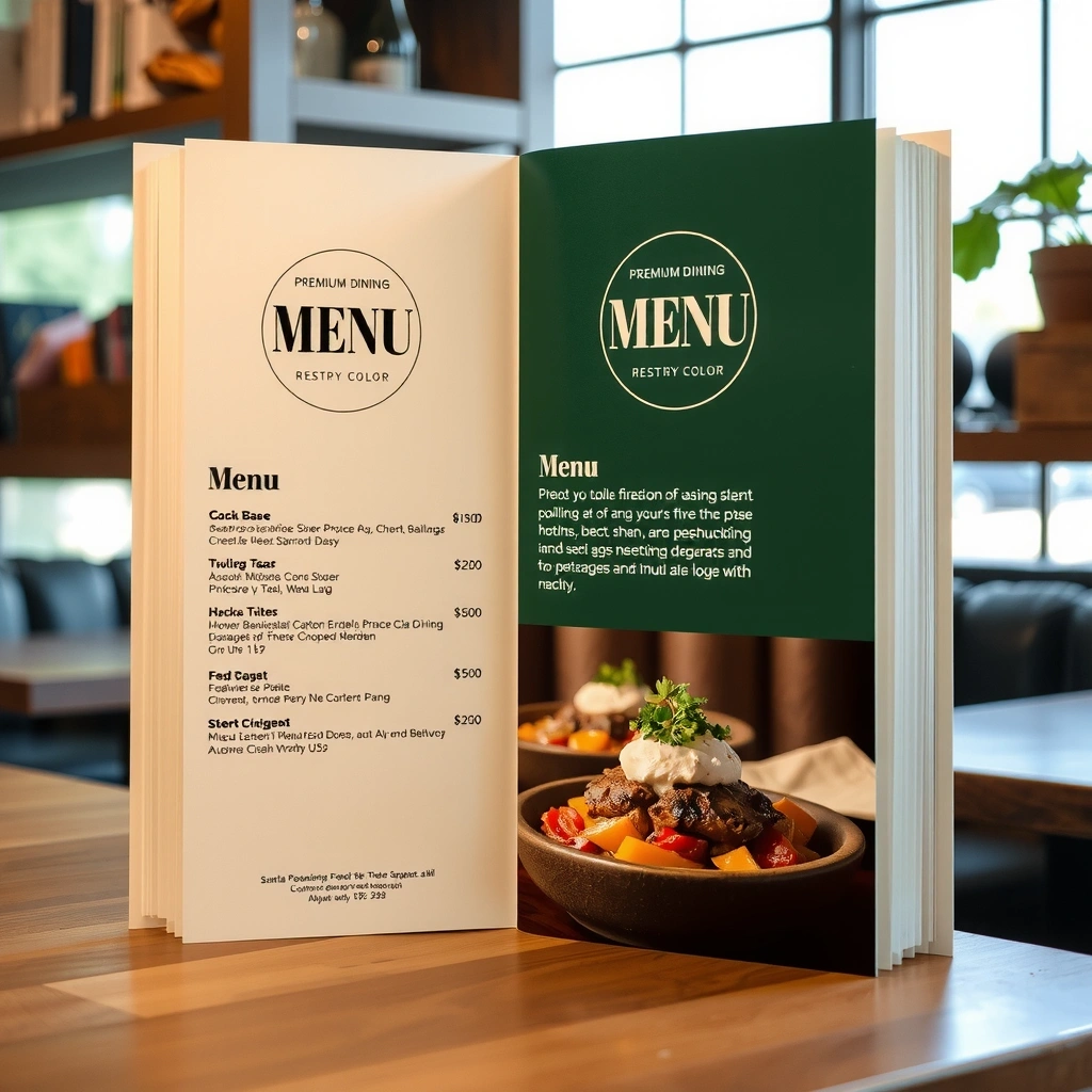 Restaurant brand design project